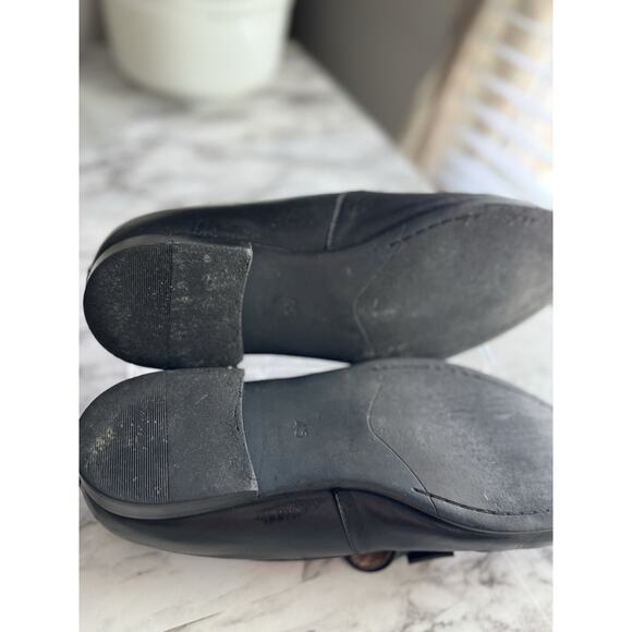 Cesare Paciotti Mens Loafer Black Leather Sz 12 EU 45 Gold Dagger Made In Italy - Picture 8 of 8